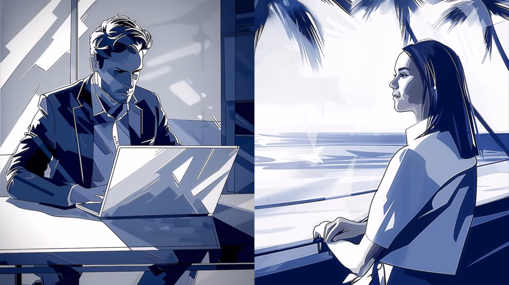 The two main target groups of eVTOL urban air mobility: Senior Business Executives and Private Luxury Travelers.